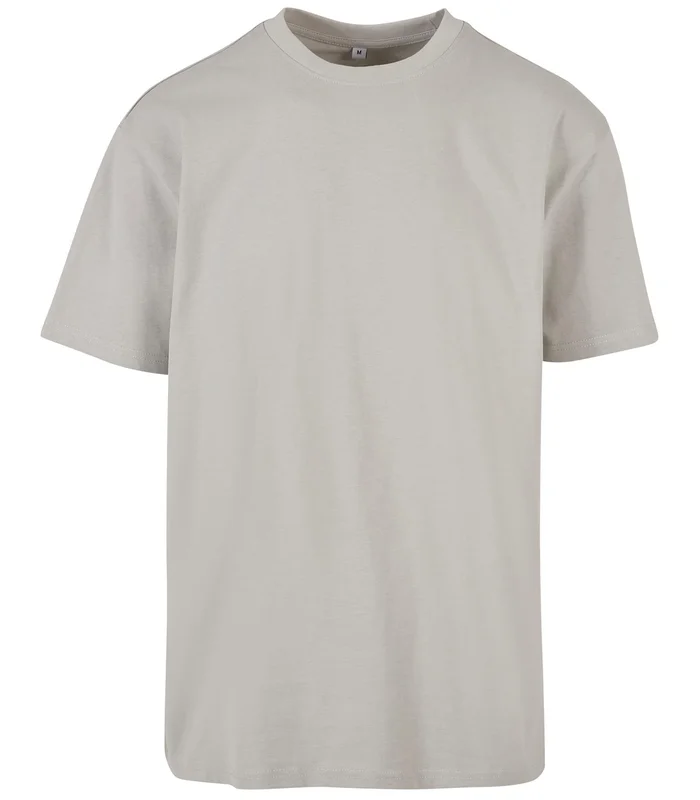 Build Your Brand Build Your Brand Heavy oversized tee in Light Grey*