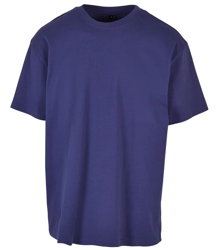 Build Your Brand Build Your Brand Heavy oversized tee in Light Navy*