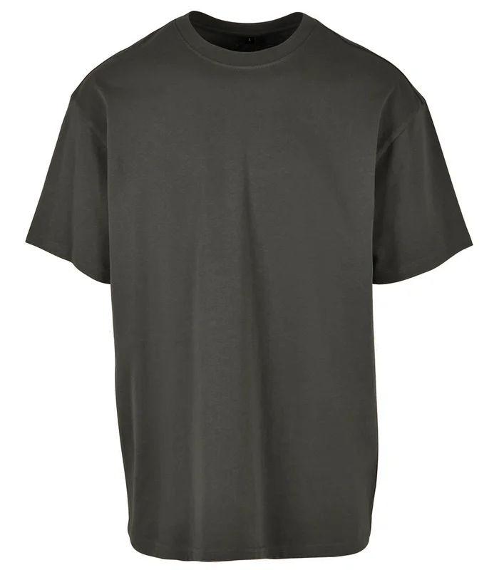 Build Your Brand Build Your Brand Heavy oversized tee in Magnet*