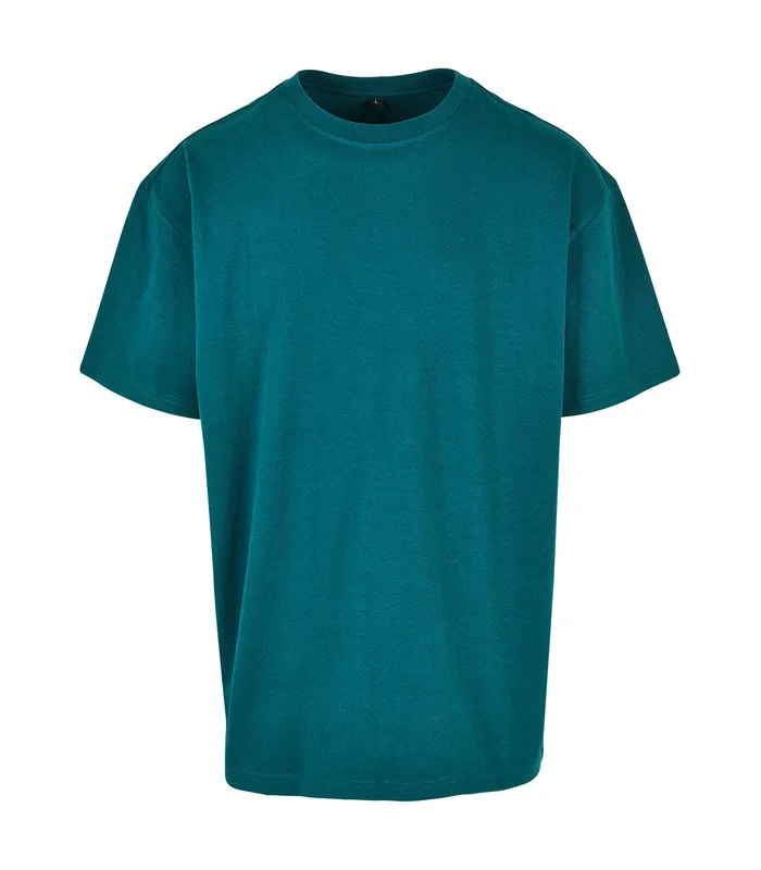 Build Your Brand Build Your Brand Heavy oversized tee in Retro Green*