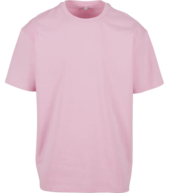 Build Your Brand Build Your Brand Heavy oversized tee in Soft Pink*
