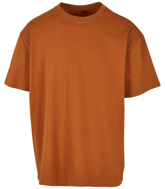 Build Your Brand Build Your Brand Heavy oversized tee in Toffee*
