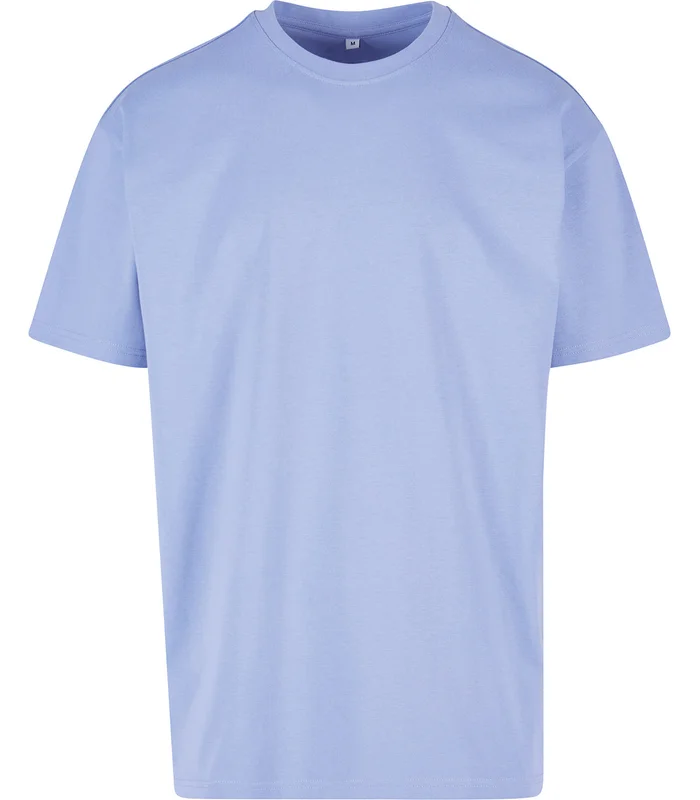 Build Your Brand Build Your Brand Heavy oversized tee in Viola Blue*