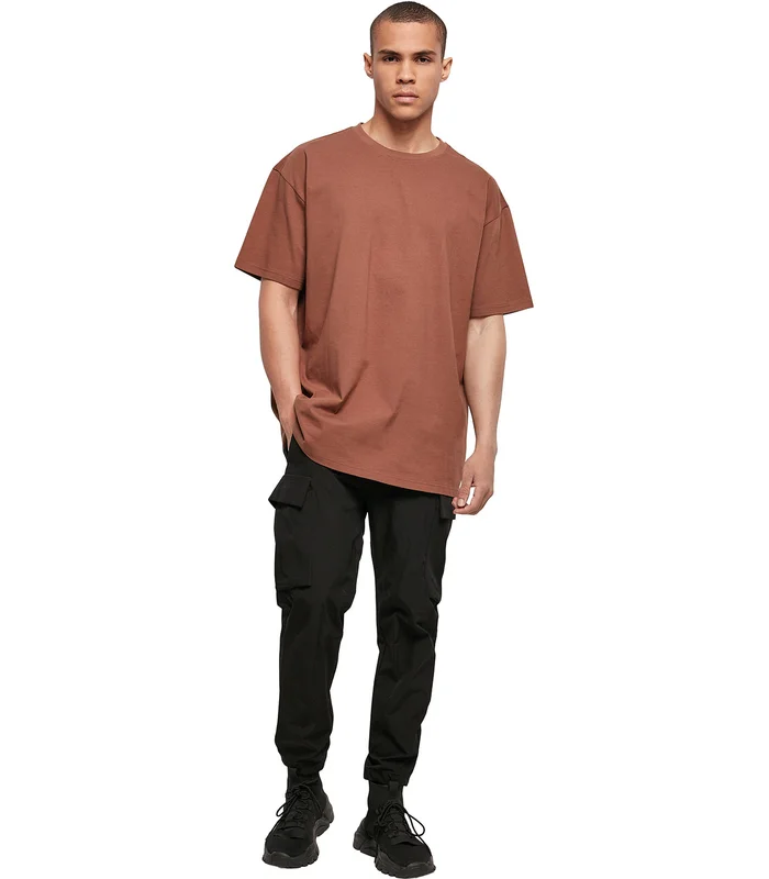 Build Your Brand Build Your Brand Heavy oversized tee in Amber*