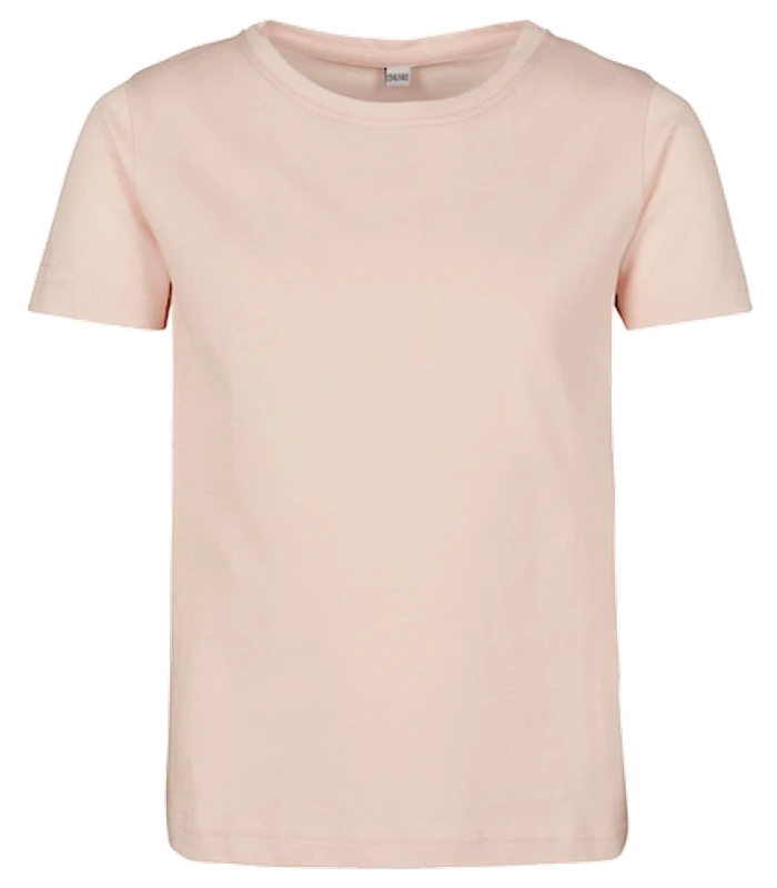 Build Your Brand Build Your Brand Girls short sleeve tee in Pink
