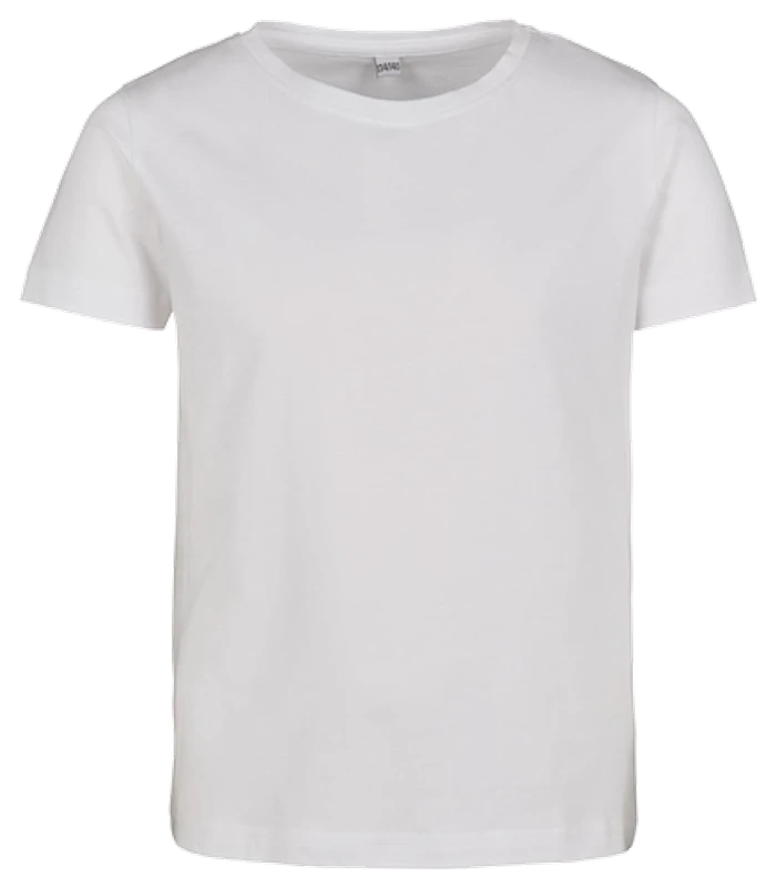 Build Your Brand Build Your Brand Girls short sleeve tee in White