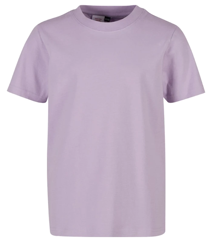 Build Your Brand Build Your Brand Kids basic tee in Lilac