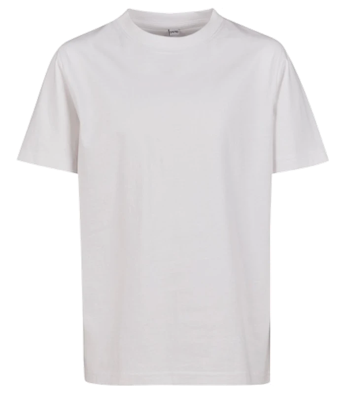 Build Your Brand Build Your Brand Kids basic tee in White