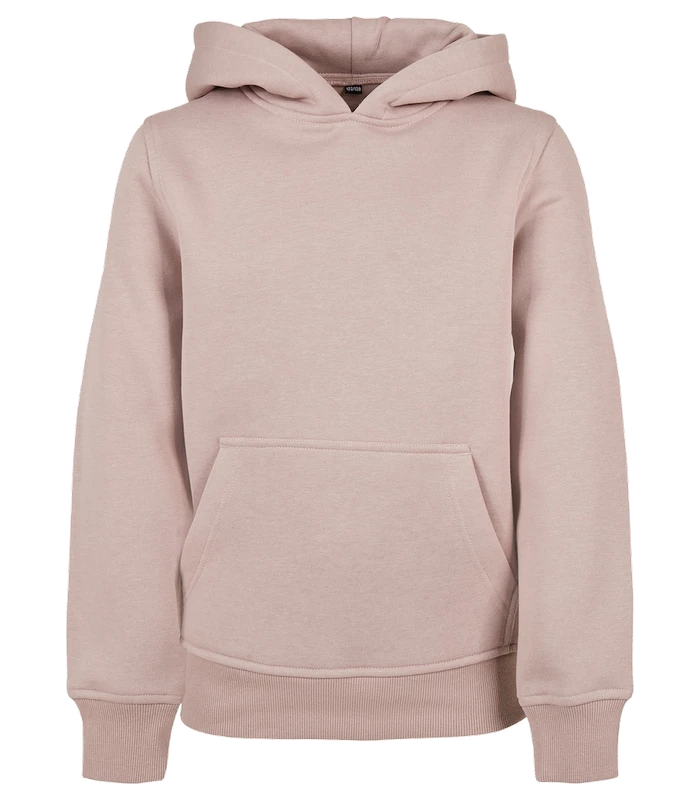 Build Your Brand Build Your Brand Kids basic hoodie in Dusk Rose