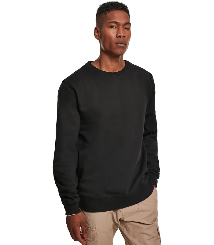 Build Your Brand Build Your Brand Premium crew neck in Black