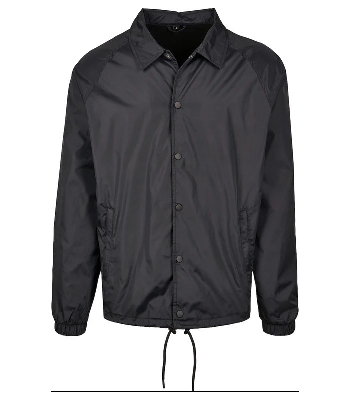 Build Your Brand Build Your Brand Coach jacket in Black