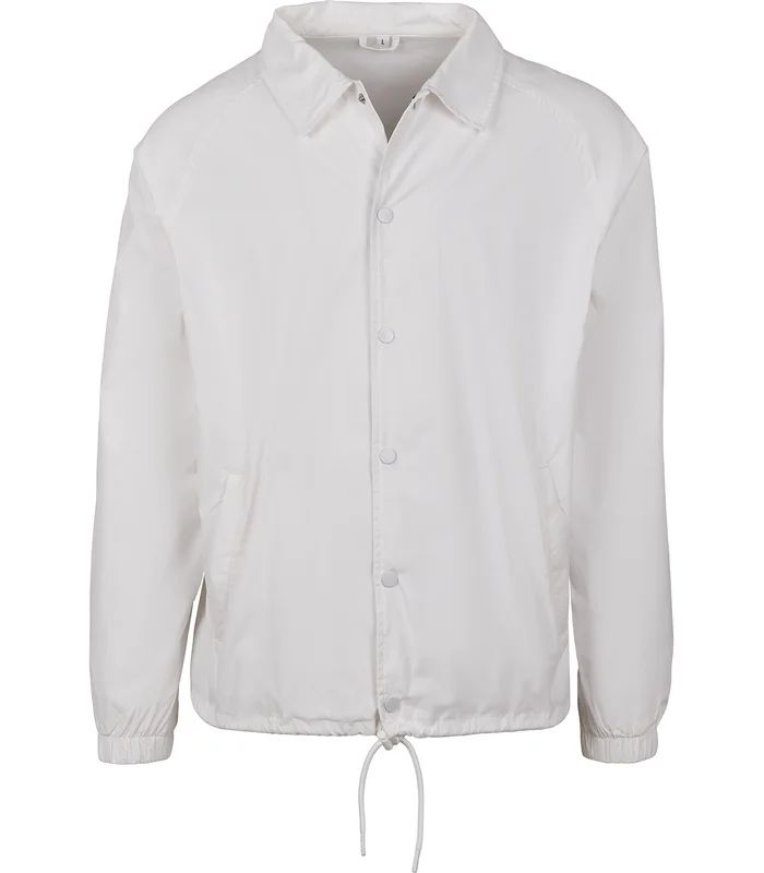 Build Your Brand Build Your Brand Coach jacket in White
