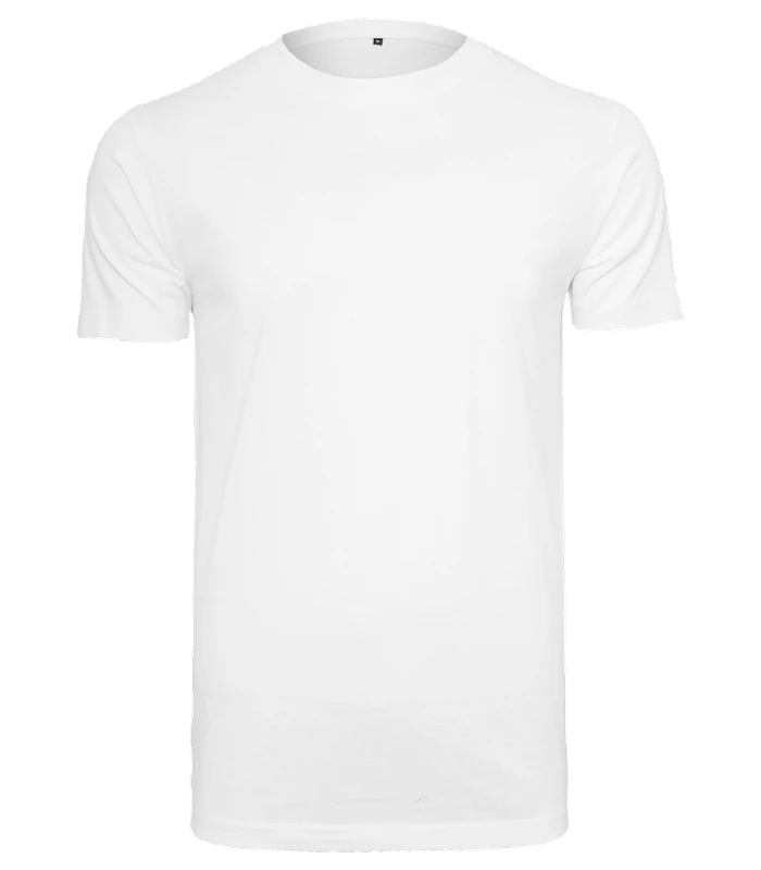 Build Your Brand Build Your Brand Organic t-shirt round neck in White