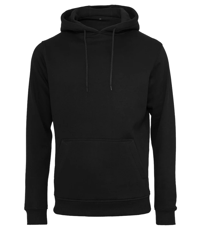 Build Your Brand Build Your Brand Organic hoodie in Black