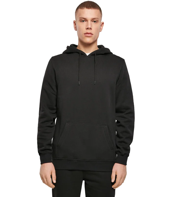 Build Your Brand Build Your Brand Organic hoodie in Black