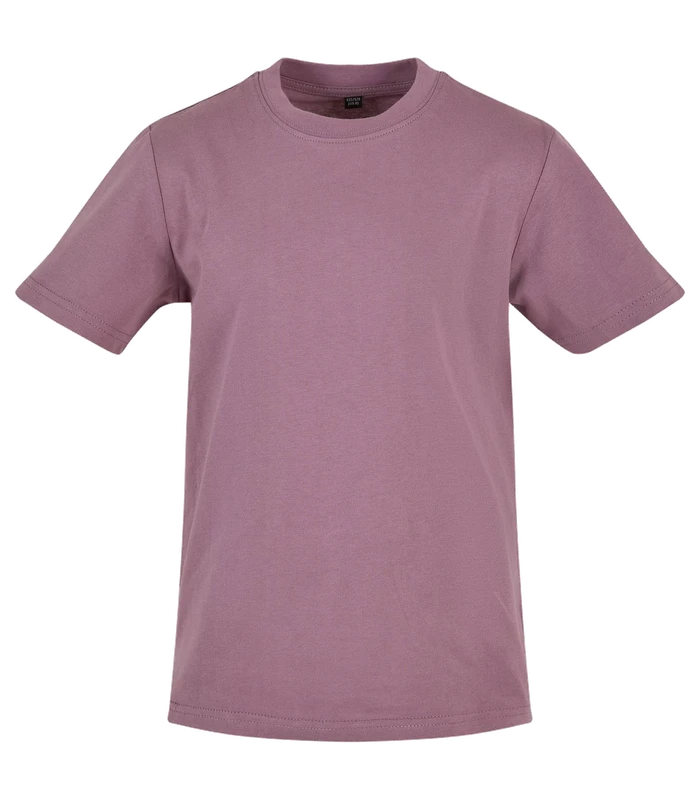 Build Your Brand Build Your Brand Kids basic tee 2.0 in Grape Violet
