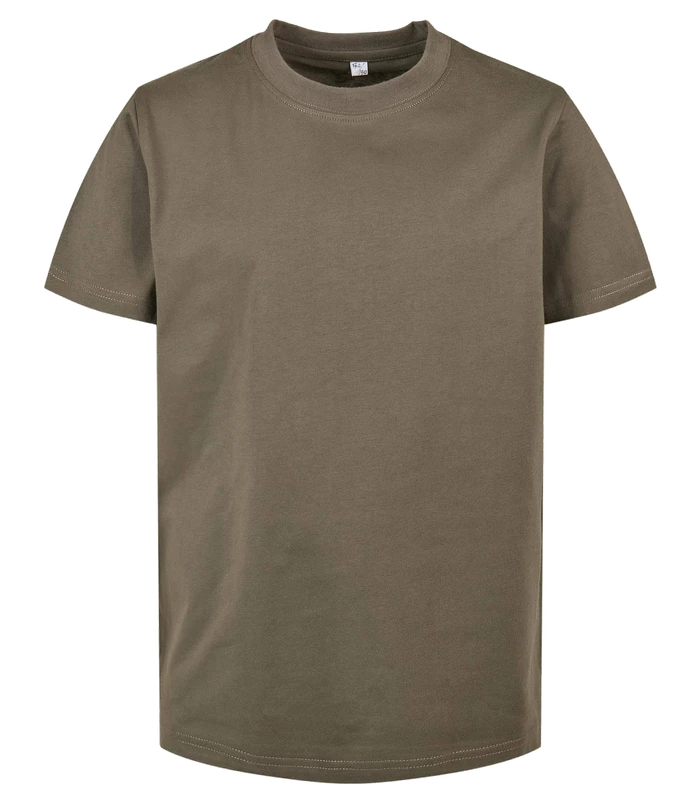 Build Your Brand Build Your Brand Kids basic tee 2.0 in Olive