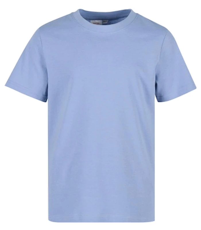Build Your Brand Build Your Brand Kids basic tee 2.0 in Powder Blue