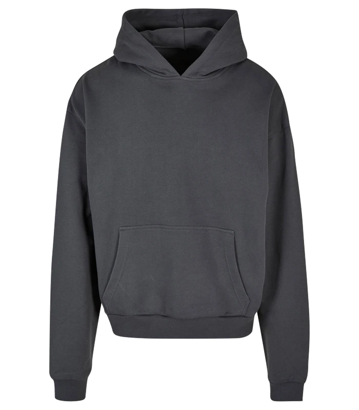 Build Your Brand Build Your Brand Ultra heavy hoodie in Dark Grey