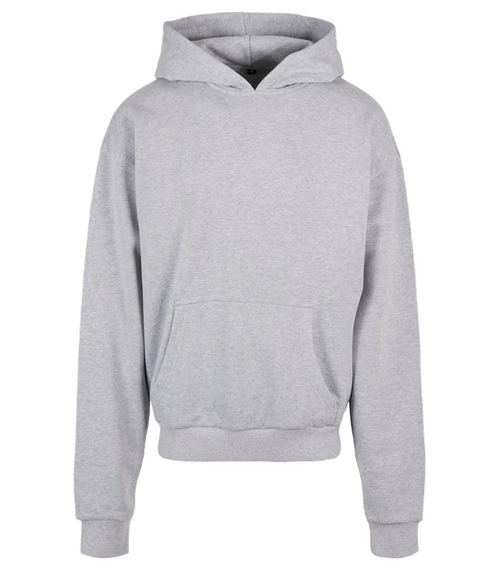 Build Your Brand Build Your Brand Ultra heavy hoodie in Grey