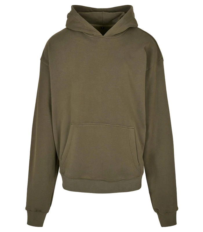 Build Your Brand Build Your Brand Ultra heavy hoodie in Olive