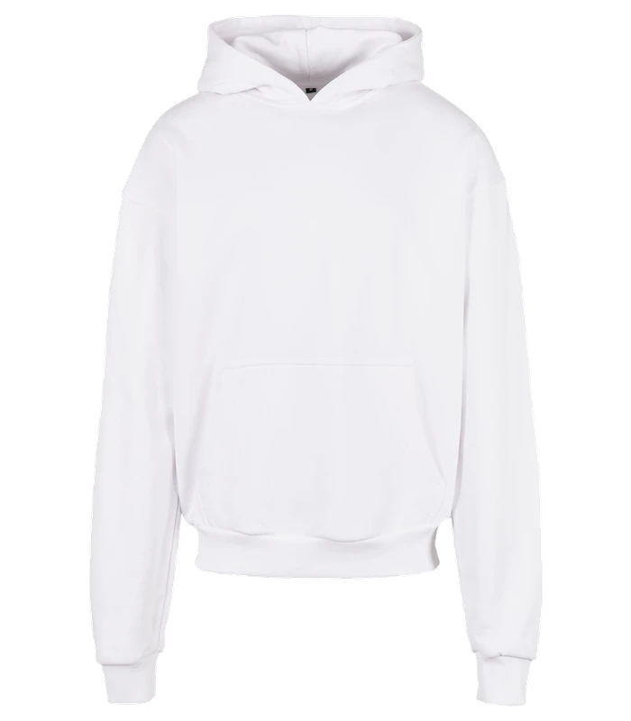 Build Your Brand Build Your Brand Ultra heavy hoodie in White