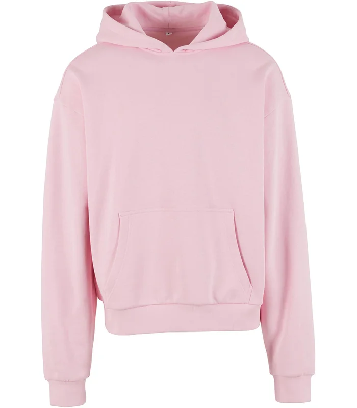 Build Your Brand Build Your Brand Ultra heavy hoodie in Soft Pink*