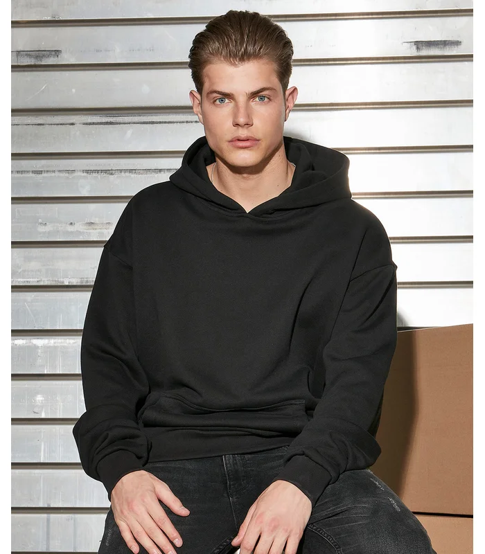 Build Your Brand Build Your Brand Ultra heavy hoodie in Bark