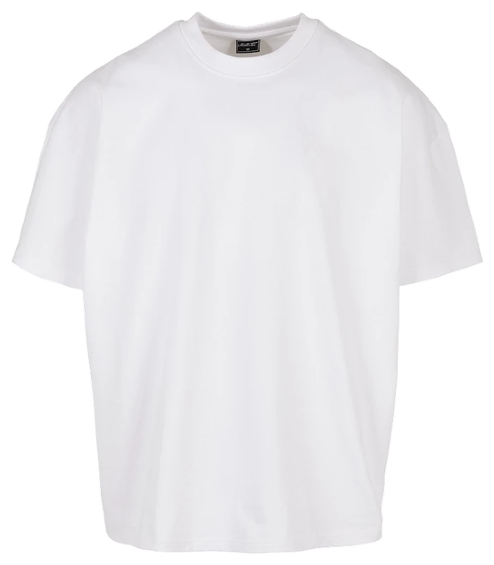 Build Your Brand Build Your Brand Ultra heavy cotton box tee in White