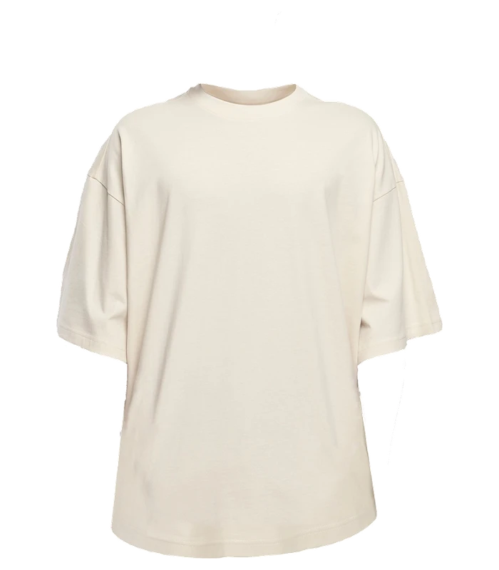 Build Your Brand Build Your Brand Huge tee in White Sand
