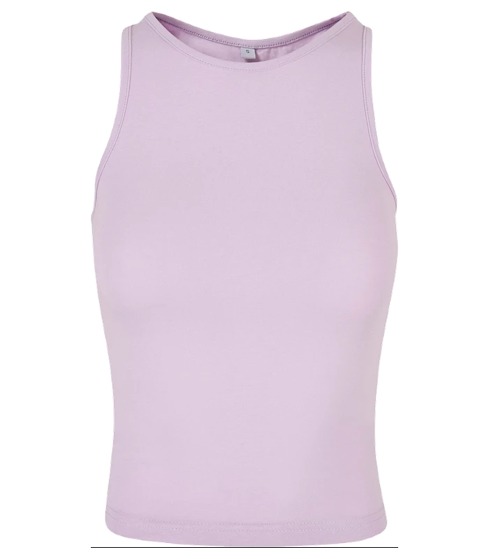 Build Your Brand Build Your Brand Womens racerback top in Lilac