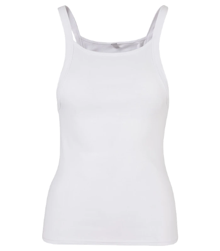 Build Your Brand Build Your Brand Womens everyday tank top in White