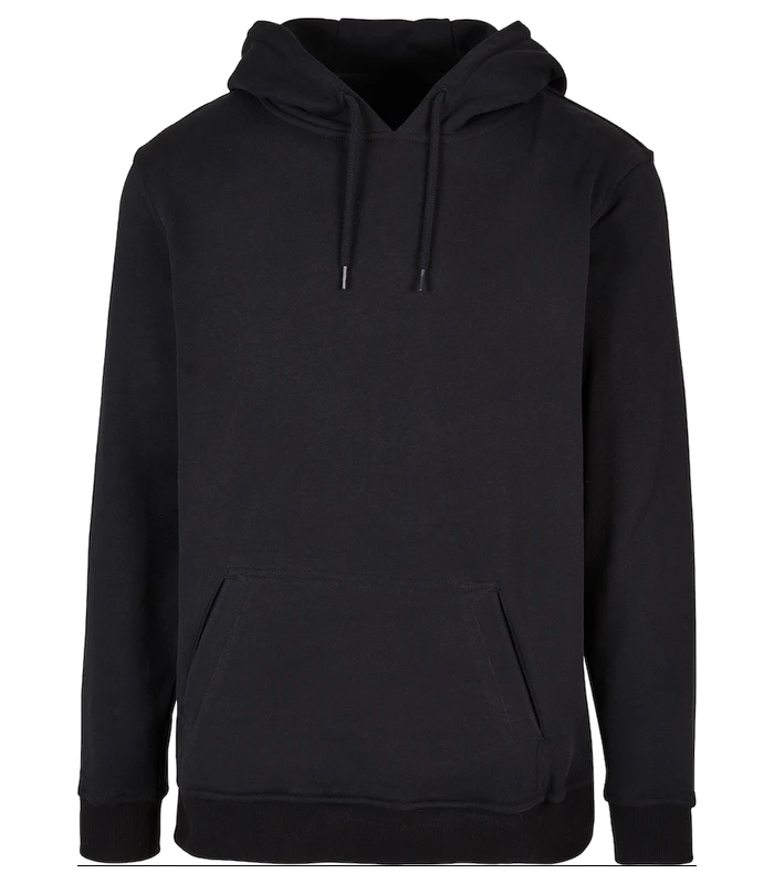Build Your Brand Build Your Brand Ultra-heavy regular hoodie in Black
