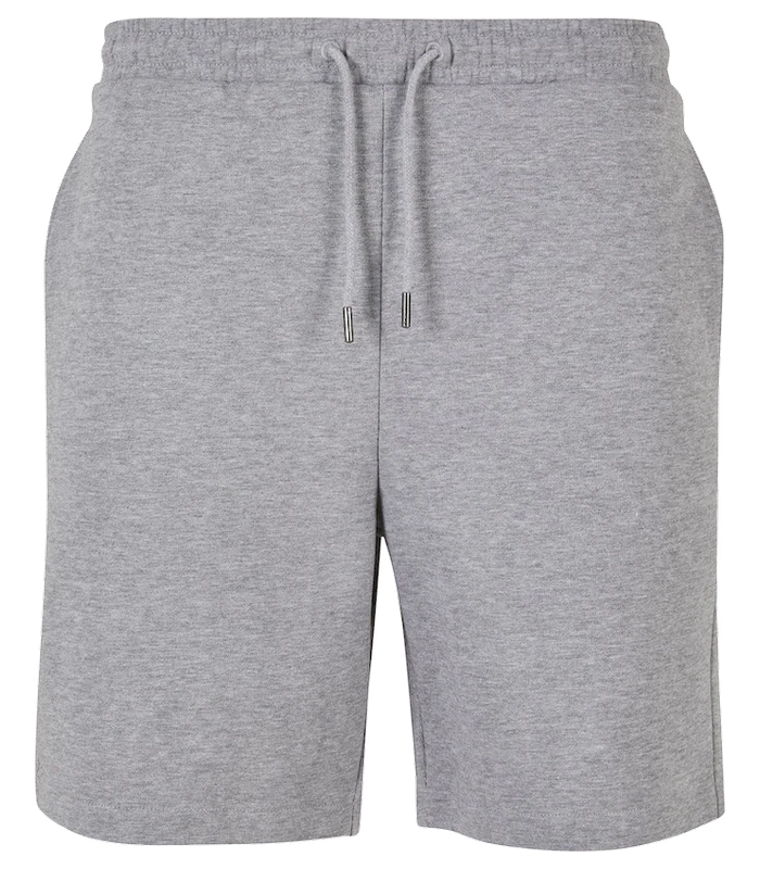 Build Your Brand Build Your Brand Ultra-heavy sweatshorts in Heather Grey