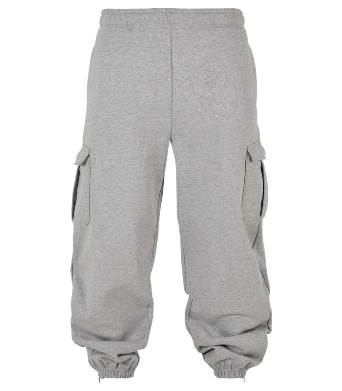Build Your Brand Build Your Brand 90s cargo sweatpants in Heather Grey