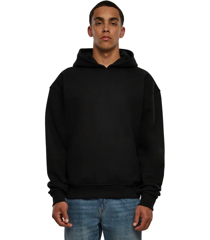 Build Your Brand Build Your Brand Ultra-heavy oversized hoodie in Baltic Blue
