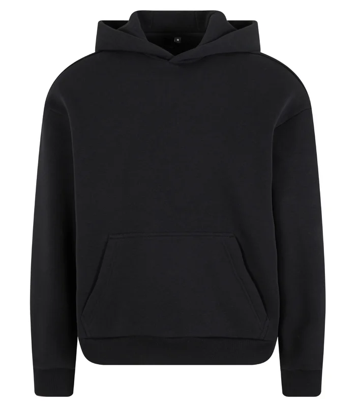Build Your Brand Build Your Brand Fluffy hoodie in Black*