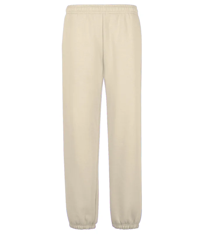 Build Your Brand Build Your Brand Fluffy sweatpants in White Sand*