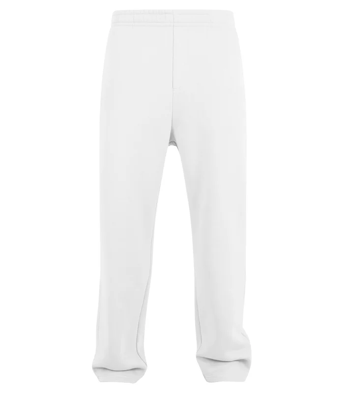 Build Your Brand Build Your Brand Fluffy trackpants in White