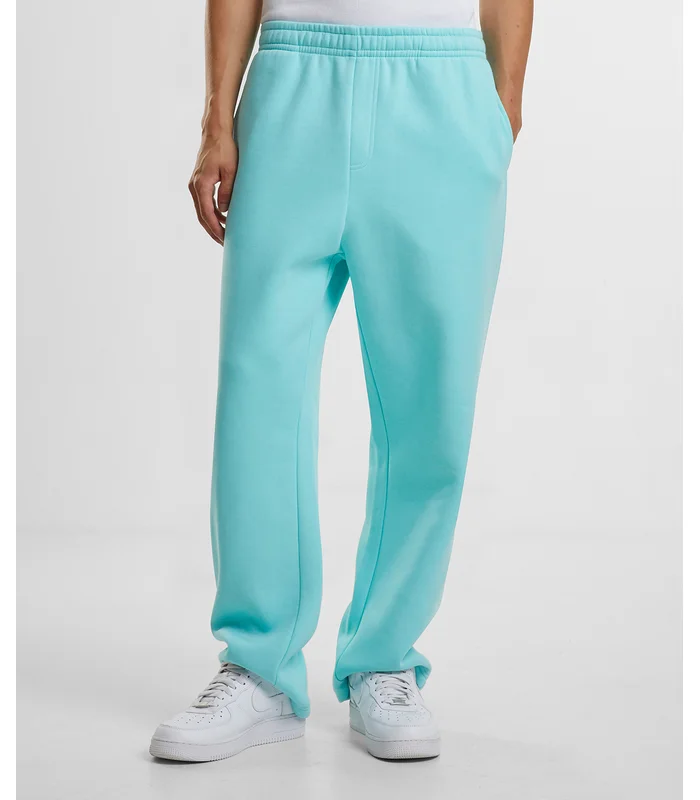 Build Your Brand Build Your Brand Fluffy trackpants in Beryl Blue