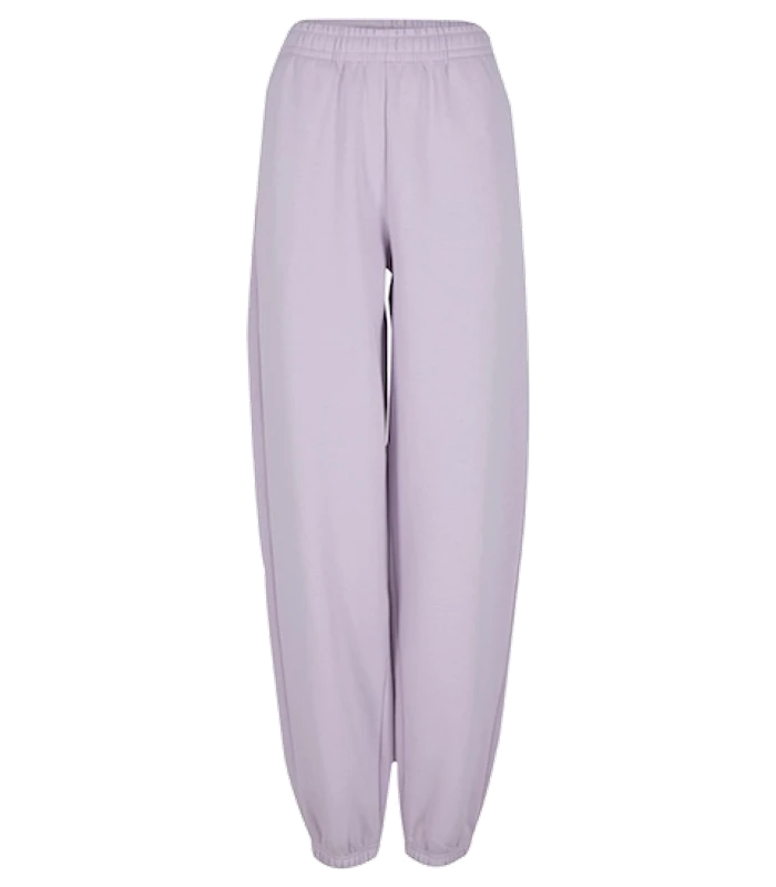 Build Your Brand Build Your Brand Womens fluffy sweatpants in Lilac