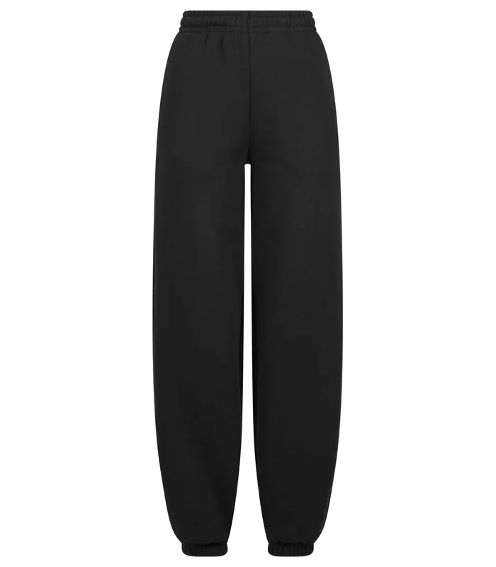 Build Your Brand Build Your Brand Womens fluffy sweatpants in Black