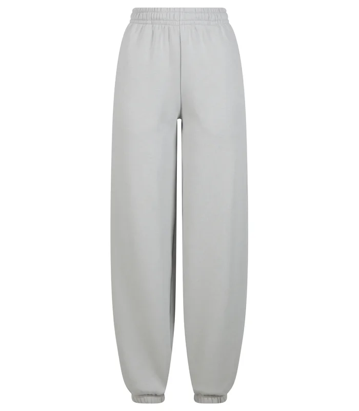 Build Your Brand Build Your Brand Womens fluffy sweatpants in Light Asphalt