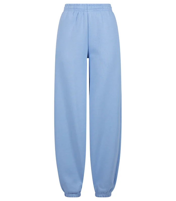 Build Your Brand Build Your Brand Womens fluffy sweatpants in Powder Blue