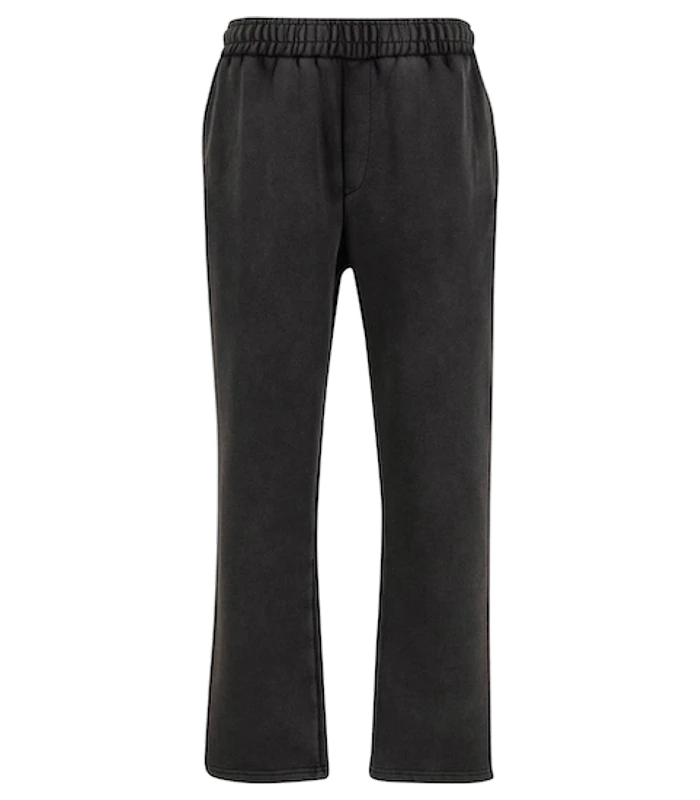 Build Your Brand Build Your Brand Vintage heavy trackpants in Magnet