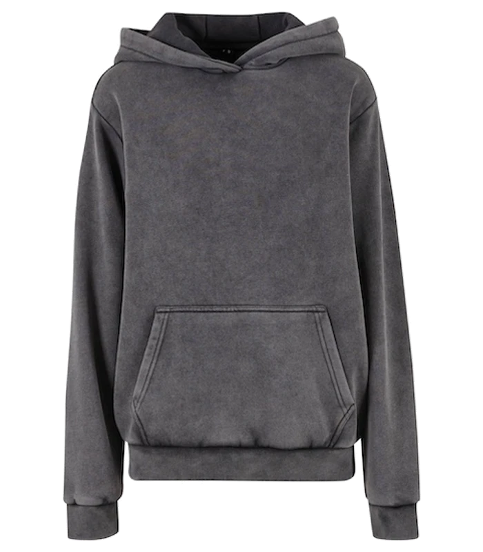 Build Your Brand Build Your Brand Womens vintage heavy hoodie in Magnet
