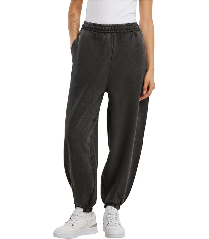 Build Your Brand Build Your Brand Womens vintage heavy sweatpants in Black