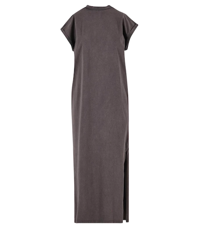 Build Your Brand Build Your Brand Womens vintage long dress in Magnet