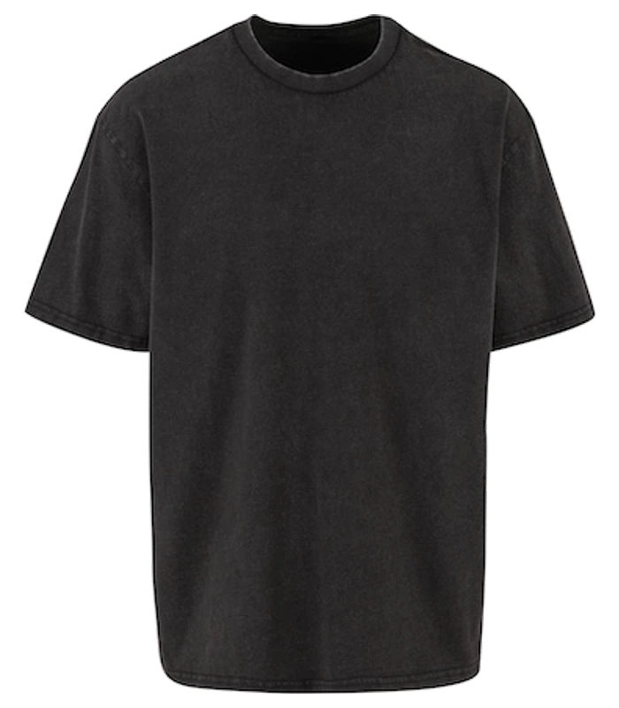 Build Your Brand Build Your Brand Vintage heavy loose tee in Black