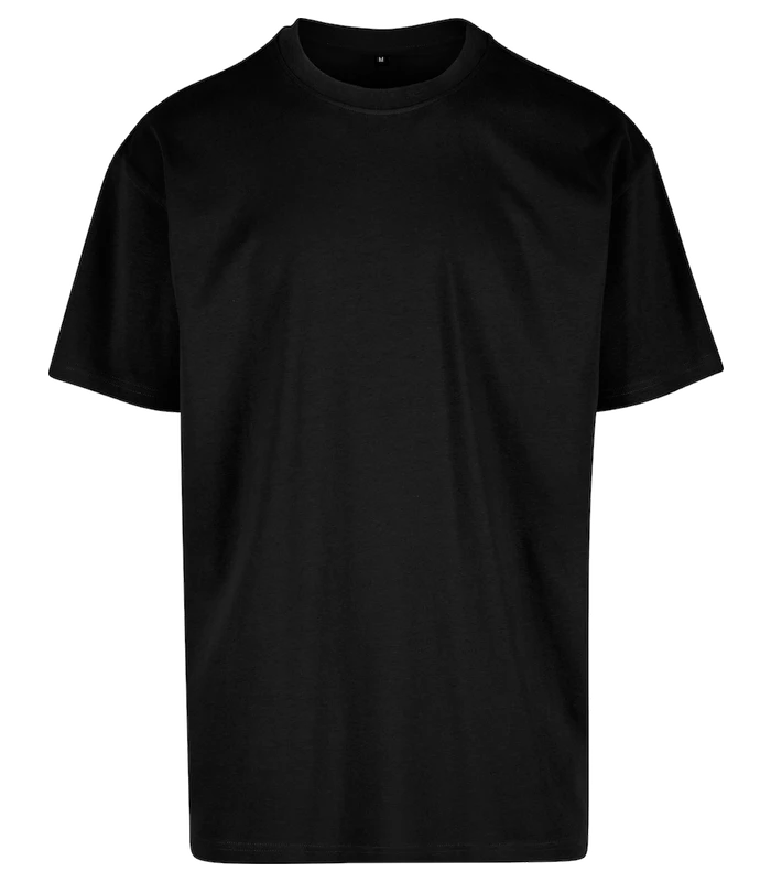 Build Your Brand Build Your Brand Cotton loose tee in Black